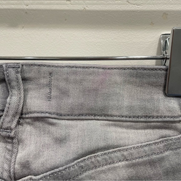 DL1961 Margaux Instasculpt Ankle Skinny Jeans in Willamina Raw Hem Size 24 Grey - Picture 8 of 16